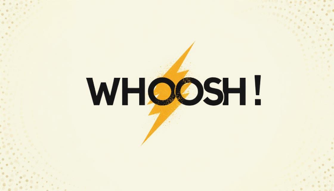 Whoosh Finance business card concept with minimalist design