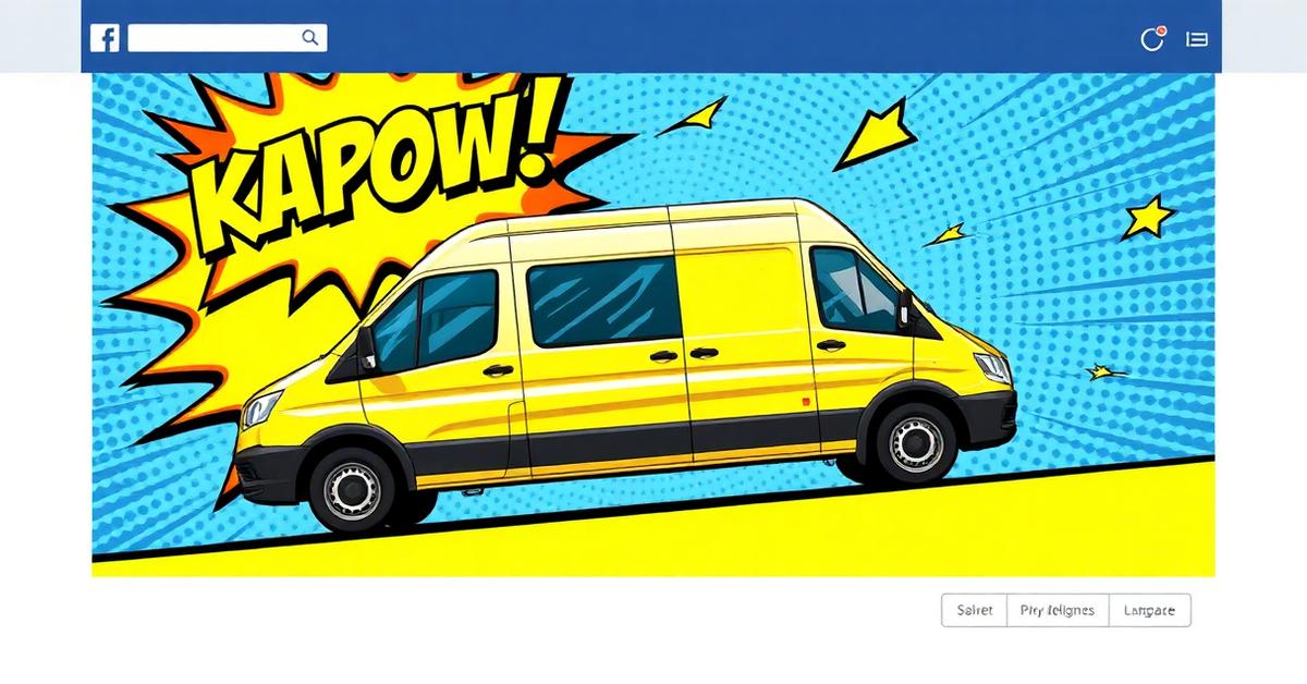 Whoosh Finance van finance Facebook ad